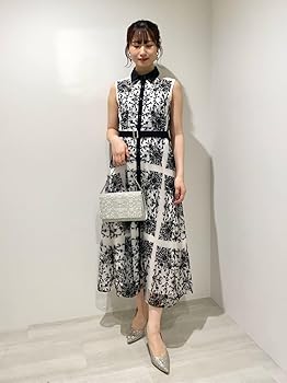 グレイスコンチネンタル　フォーマルドレス グレースコンチネンタルGRACE CONTINENTALラメ刺繍チュール